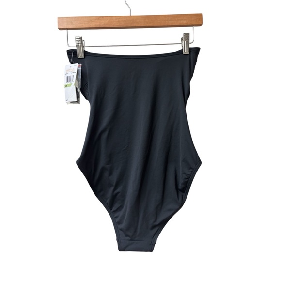 MICHAEL Michael Kors Black One-Piece Swimsuit with Cutout - Picture 7 of 12